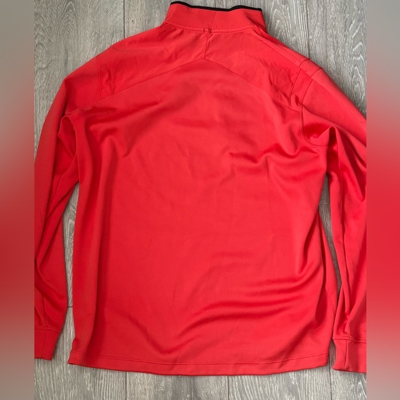 Nike Golf Red and Black Dri-FIT Jacket - Picture 2 of 4